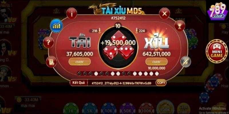 Cách chơi tài xỉu MD5 lưu ý quan trọng